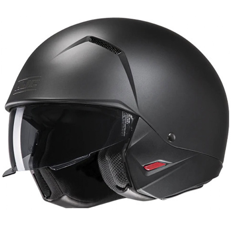 Offener Helm mit Maske HJC i20N Solid Semi Flat schwarz