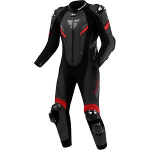 Leder-Motorradkombi Shima Hyper-RS schwarz-rot