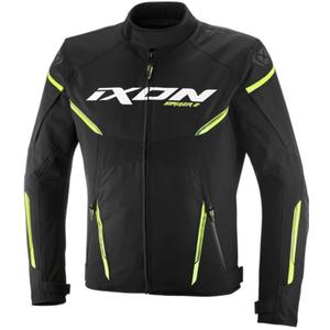 IXON Striker 2 Motorradjacke schwarz-fluoreszierend gelb