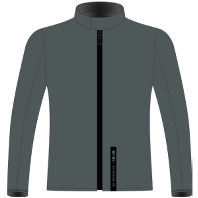 Motorradjacke IXON Ostro schwarz-fluoreszierend rot