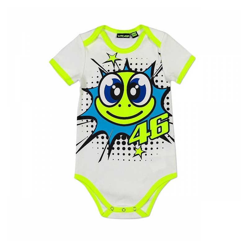 Babybody VR46 Valentino Rossi schildpatt weiß