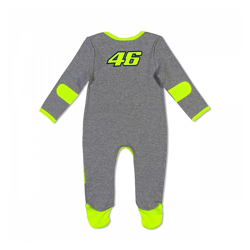 Baby-Strampler VR46 Valentino Rossi grau