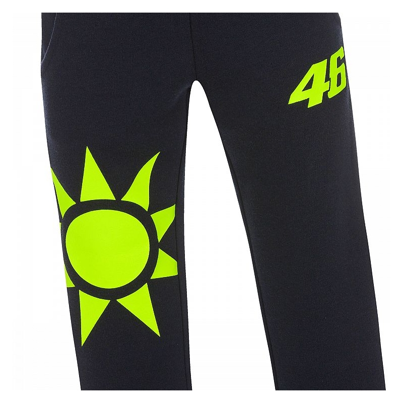 Kinder-Sweatpants VR46 Valentino Rossi schwarz