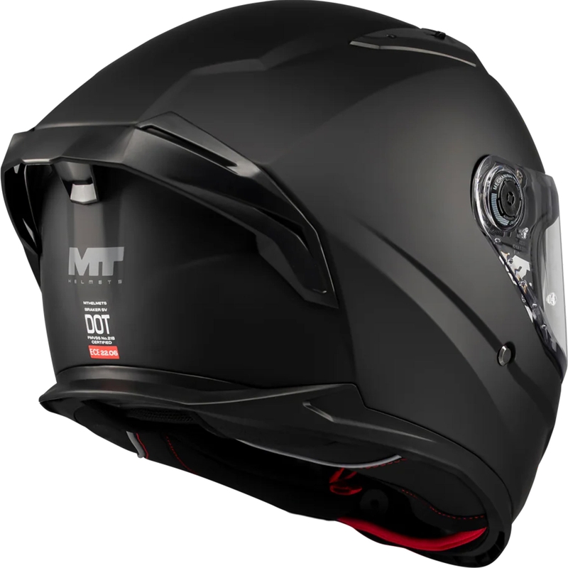 Integral-Motorradhelm MT Braker SV Pure A1 mattschwarz