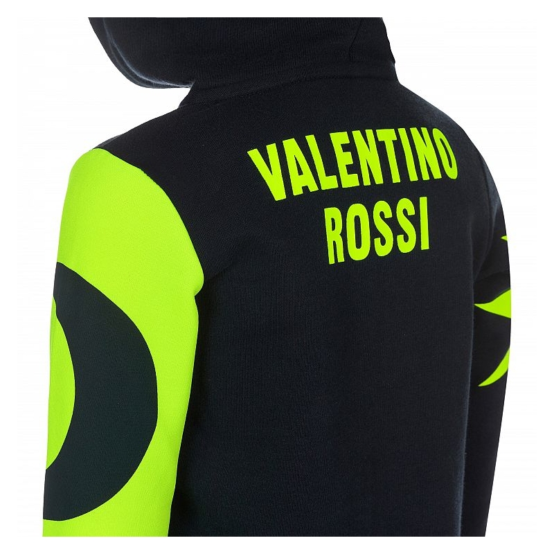 Kinder Sweatshirt VR46 Valentino Rossi REPLICA blau-gelb