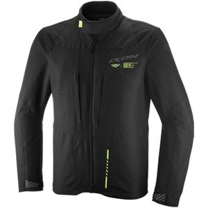 IXON Tyr Motorradjacke schwarz-fluoreszierend gelb