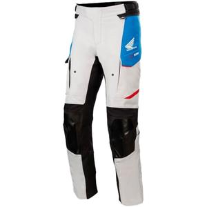 Alpinestars Andes Drystar Honda Hellgrau-Schwarz-Blau-Rot Motorradhosen