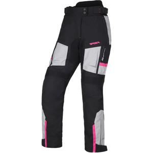 Damen Motorradhose RSA EXO 2 schwarz-grau-pink