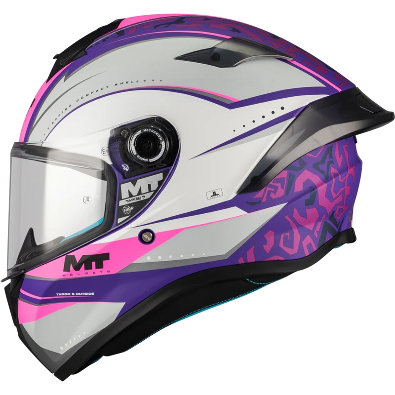 Integralhelm MT Targo S Outside C8, matt lila-grau-rosa