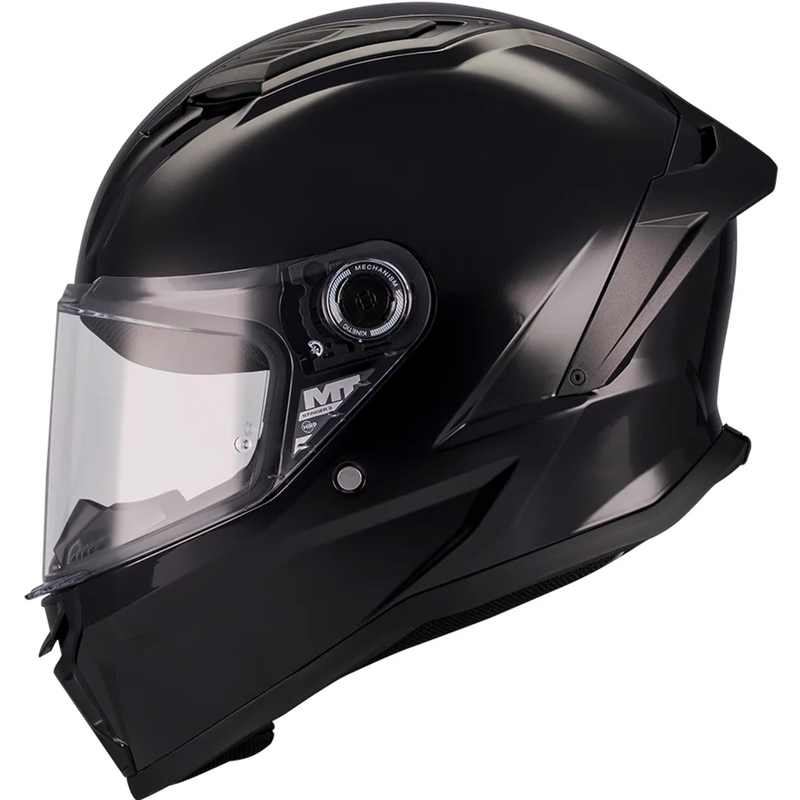 MT Stinger 2 Pure A1 Integralhelm für Motorräder, Schwarz