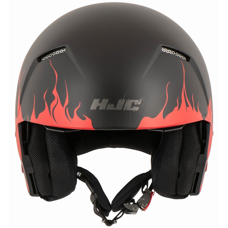 Offener Helm mit Maske HJC i20 Scraw MC1SF weiß-rot-schwarz Ausverkauf