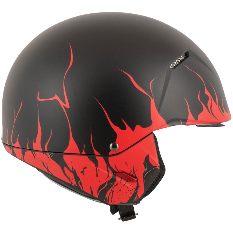 Offener Helm mit Maske HJC i20 Scraw MC1SF weiß-rot-schwarz Ausverkauf