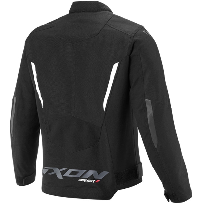 IXON Striker 2 Kinder-Motorradjacke schwarz-weiß