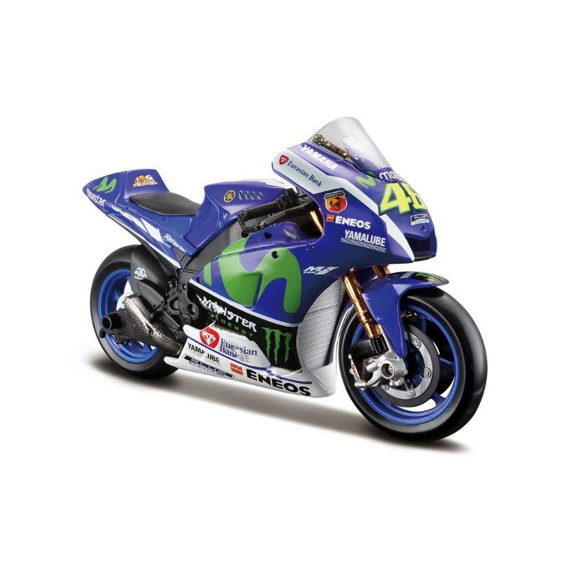 Modell des Motorrads Maisto VR46 Valentino Rossi YAMAHA MotoGP 2016