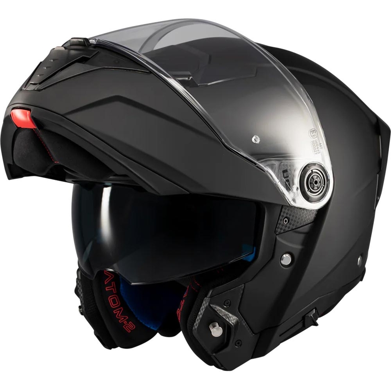 Klappbarer Motorradhelm MT Atom 2 SV Pure A1 matt schwarz