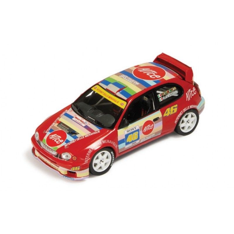 Modellauto VR46 TOYOTA Corolla WRC Rallye Monza 2004 DA26