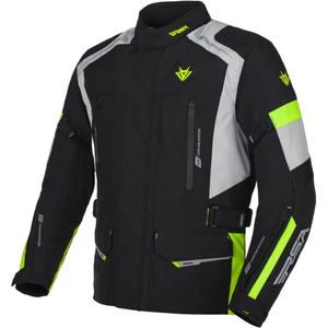 Motorradjacke RSA EXO 2 schwarz-grau-fluo gelb
