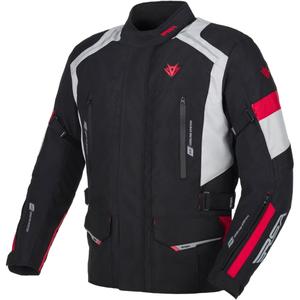 Motorradjacke RSA EXO 2 schwarz-grau-rot