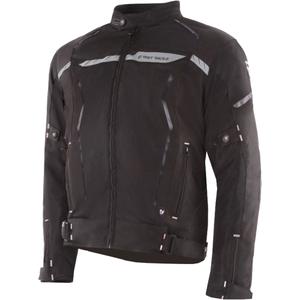 Street Racer Flex Motorradjacke schwarz