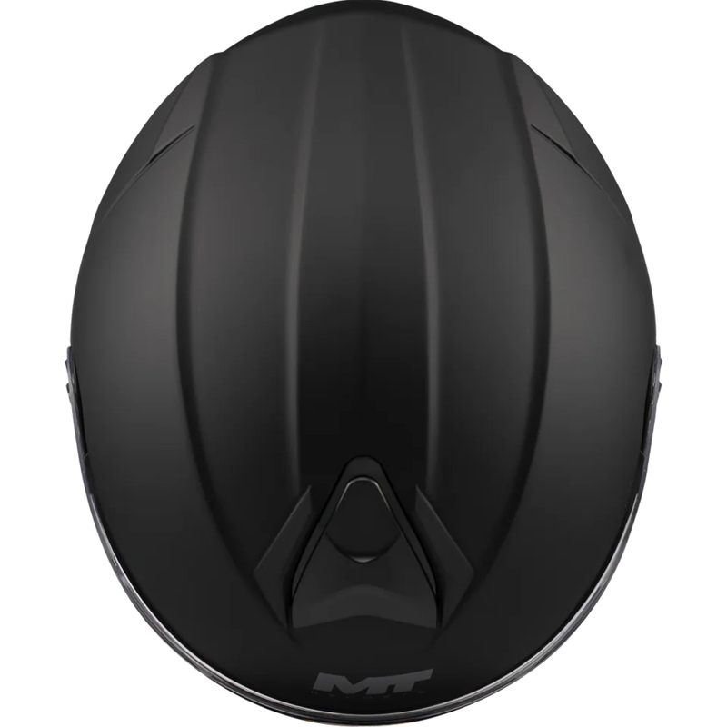 Klappbarer Motorradhelm MT Genesis SV Pure A1, matt schwarz