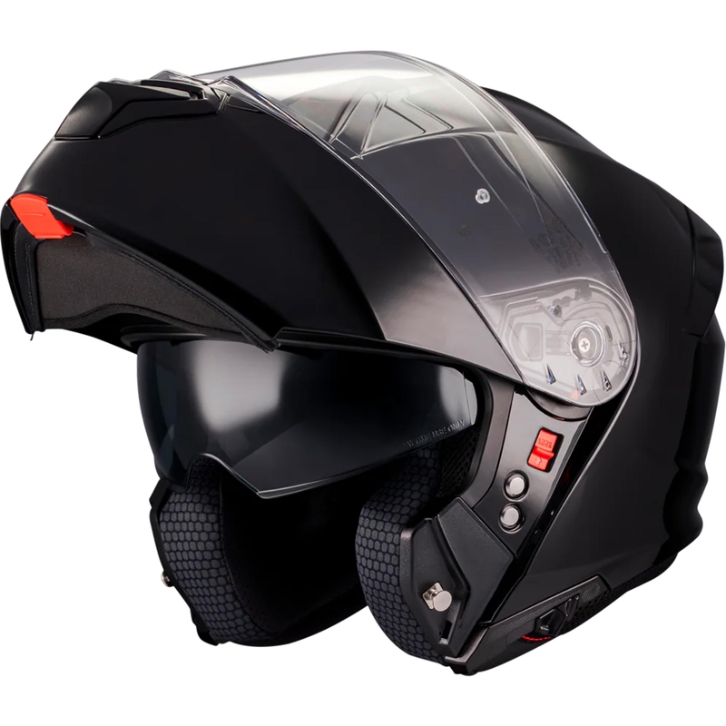 Klappbarer Motorradhelm MT Genesis SV Pure A1 schwarz