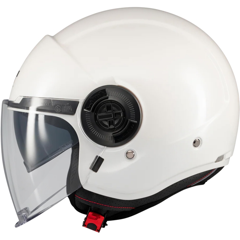 Offener Motorradhelm MT Viale SV S Pure A0 weiß