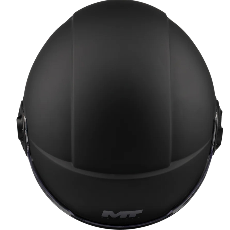 Offener Motorradhelm MT Viale SV S Pure A1 matt schwarz
