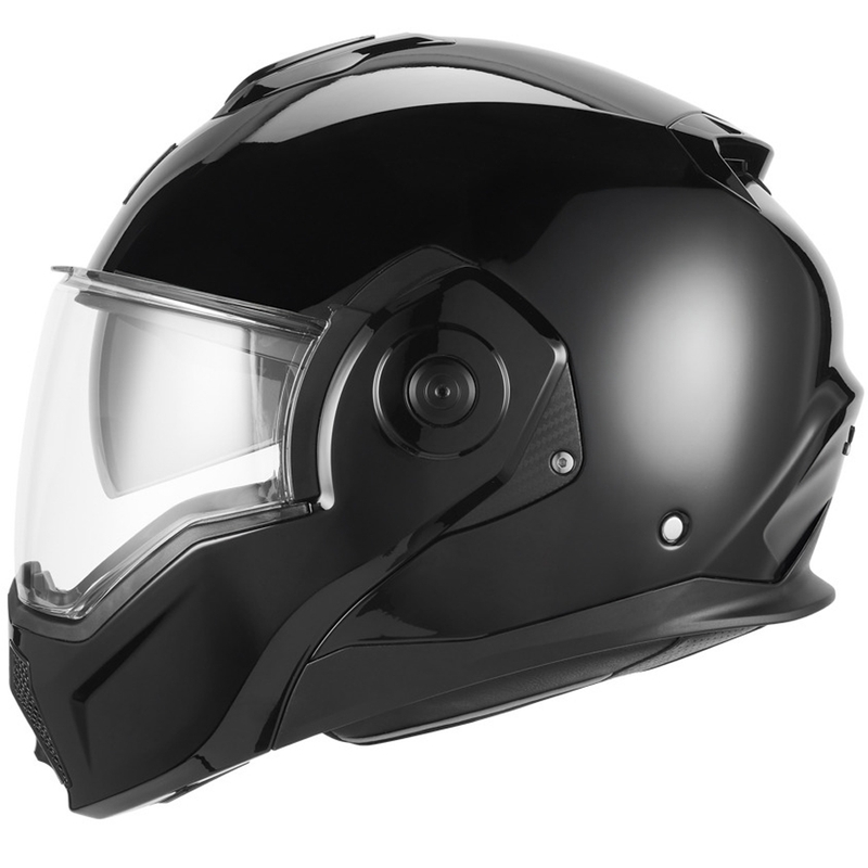 NOX PREMIUM Spinner Klapphelm für Motorräder, schwarz