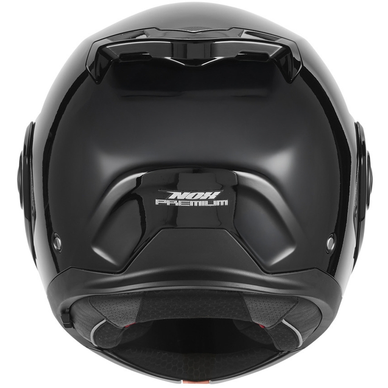 NOX PREMIUM Spinner Klapphelm für Motorräder, schwarz