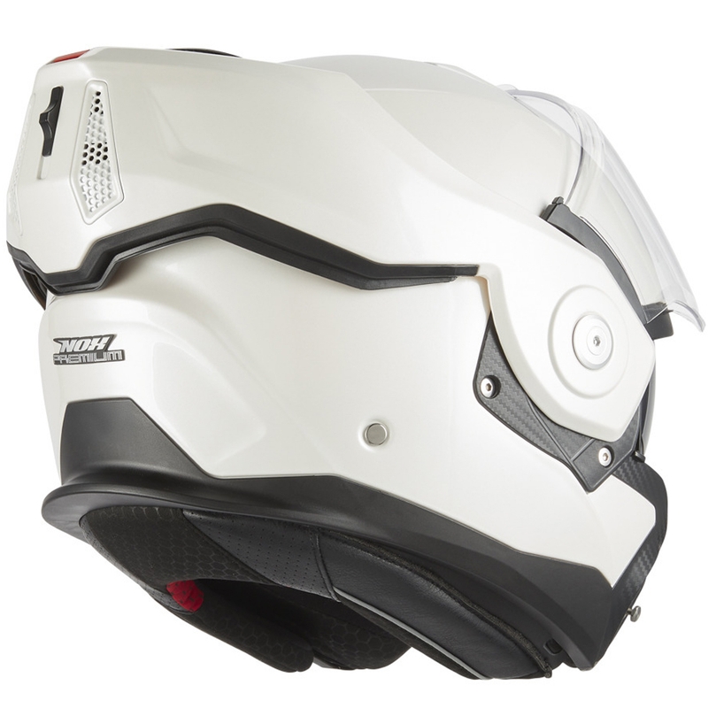 Klappbarer Motorradhelm NOX PREMIUM Spinner weiß