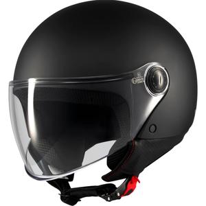 Offener Motorradhelm MT Street S Pure A1, mattschwarz