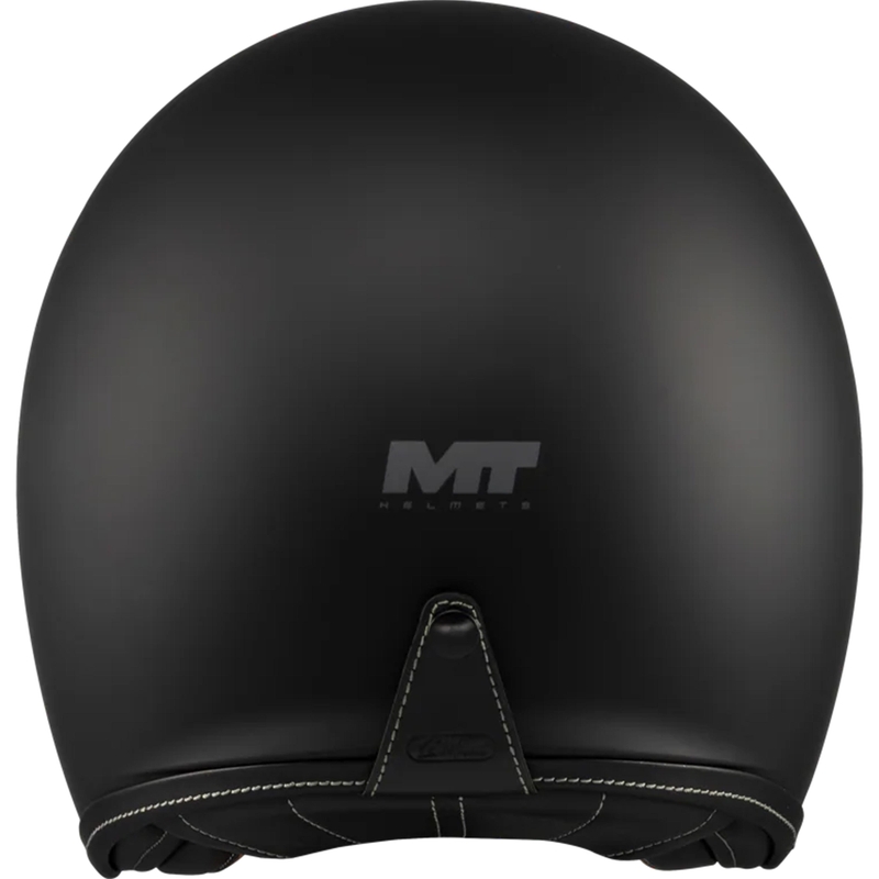 Offener Motorradhelm MT Lemans 2 SV S Pure A1 matt schwarz