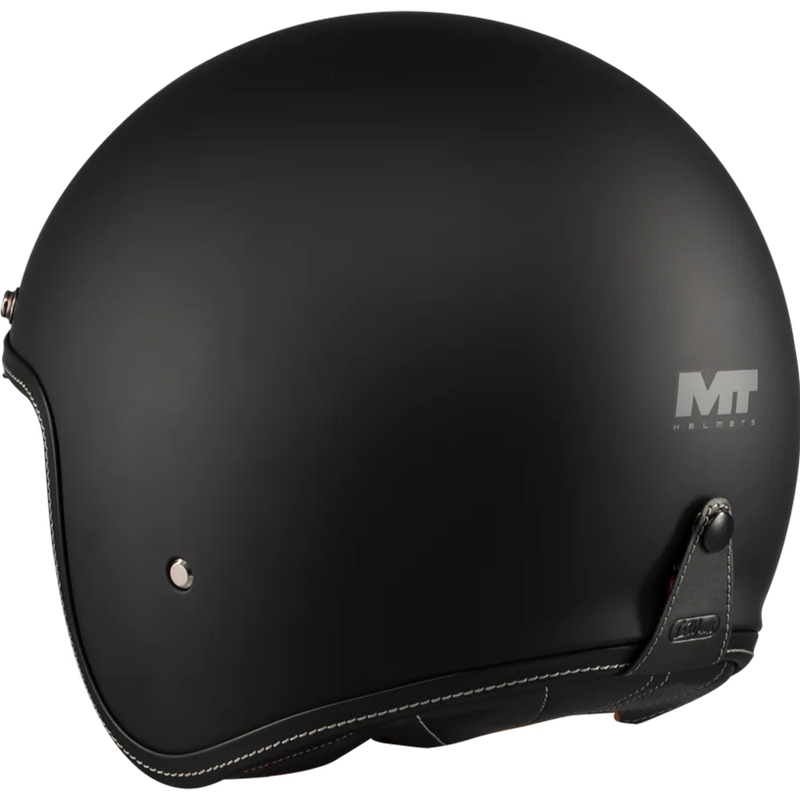 Offener Motorradhelm MT Lemans 2 SV S Pure A1 matt schwarz