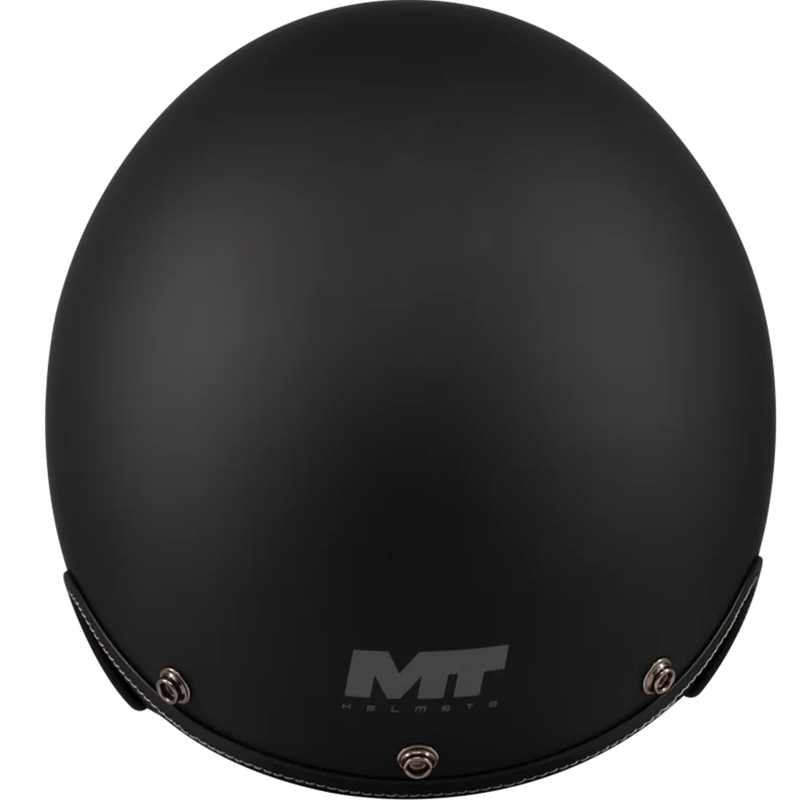 Offener Motorradhelm MT Lemans 2 SV S Pure A1 matt schwarz