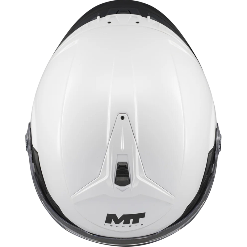 Offener Motorradhelm MT Cosmo SV Pure A0 weiß