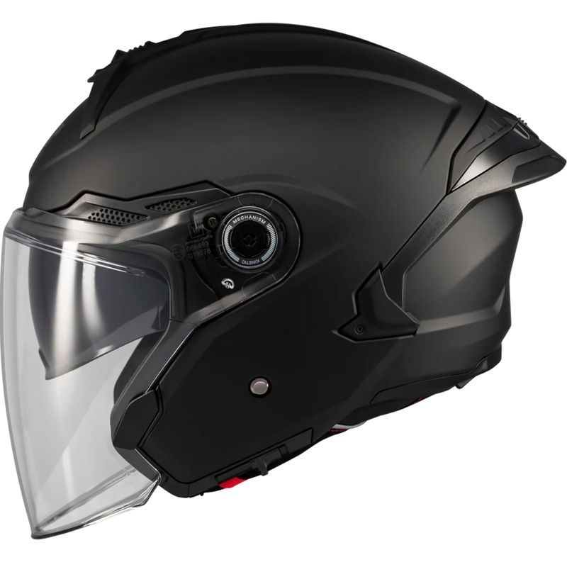 Offener Motorradhelm MT Cosmo SV Pure A1 matt schwarz