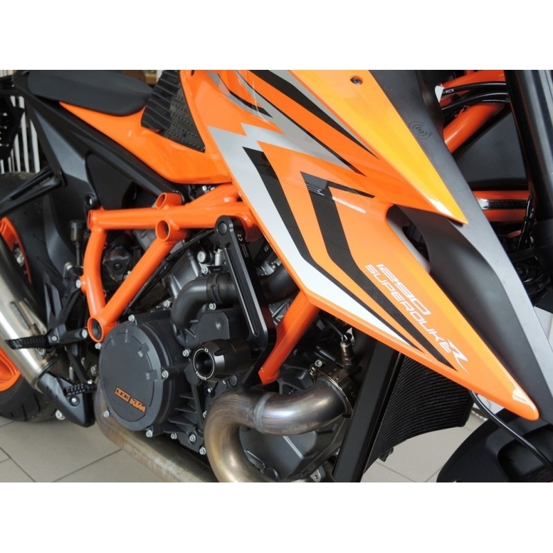 Crash protectors RDMOTO black polyamide