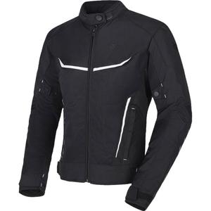 Damen-Motorradjacke RSA Runway schwarz und weiß
