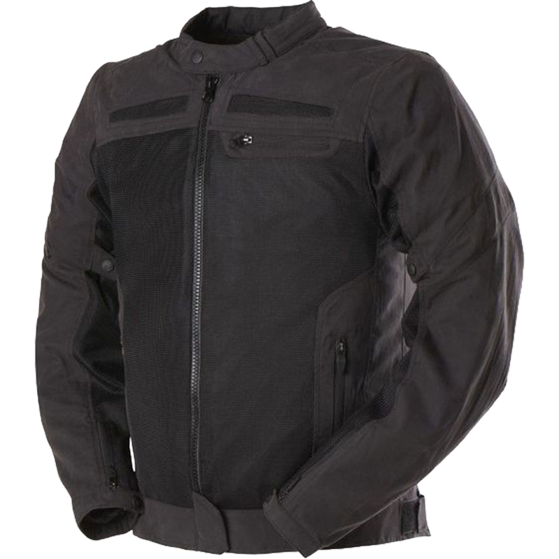 Furygan TX Furyo Vented Black Motorradjacke Ausverkauf