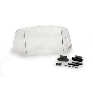 Multiadjustable visor PUIG 2.0 20763W fixed by screws clear - II. Qualität