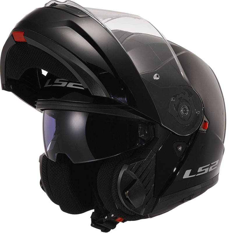 Klapphelm LS2 FF908 Strobe II schwarz glänzend - II. Qualität