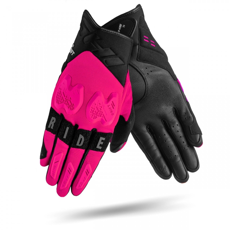Shima Drift Damen-Motorradhandschuhe, pink-schwarz – 2. Wahl - II. Qualität