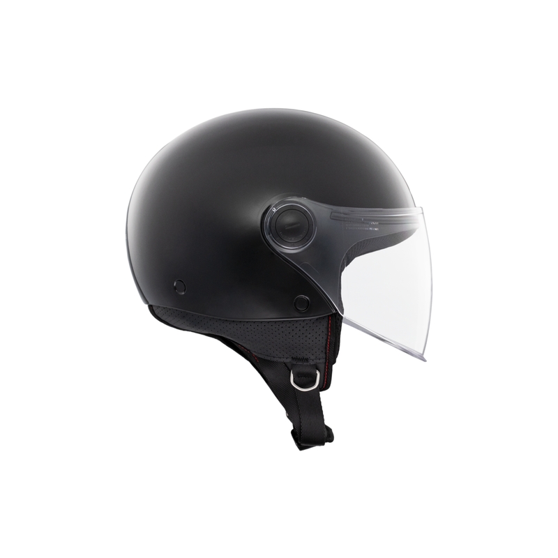 Offener Motorradhelm MT Street S, glänzend schwarz - II. Qualität