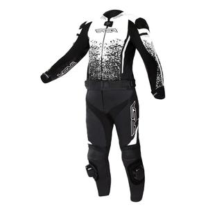 RSA GT2 Motorradkombi schwarz-weiß, 2. Wahl, im Angebot Ausverkauf - II. Qualität