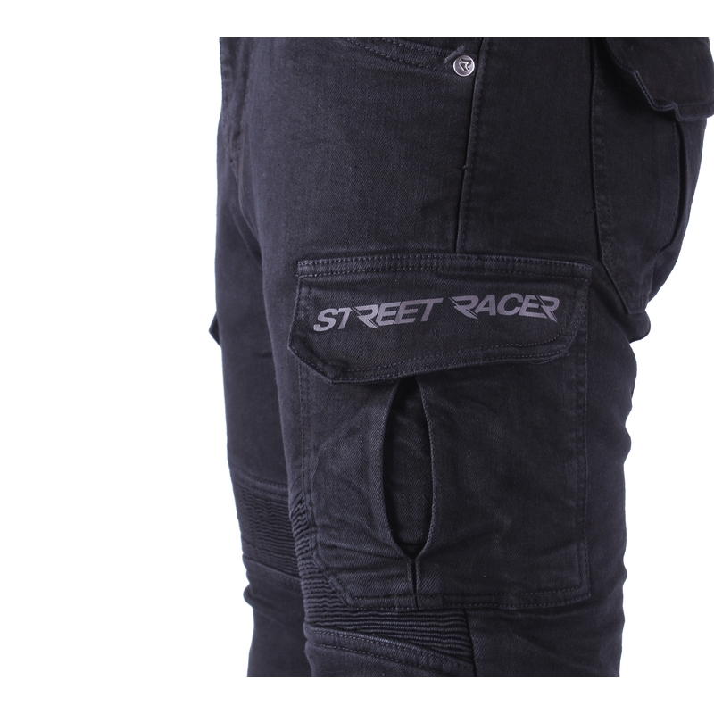 Street Racer Cargo CE Motorradjeans schwarz 2 - 2. Wahl - II. Qualität