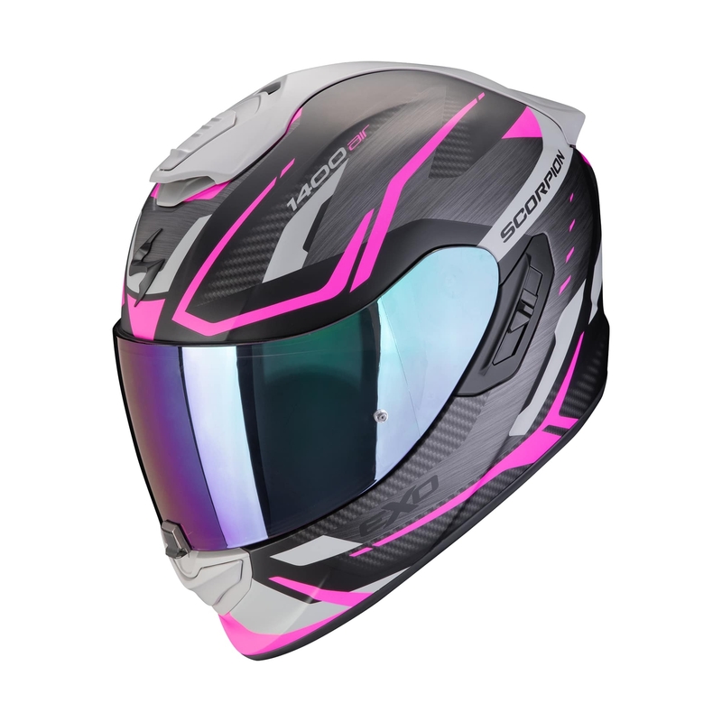 Scorpion EXO-1400 EVO II AIR ACCORD Integralhelm, matt schwarz-pink, im Angebot – 2. Wahl Ausverkauf - II. Qualität