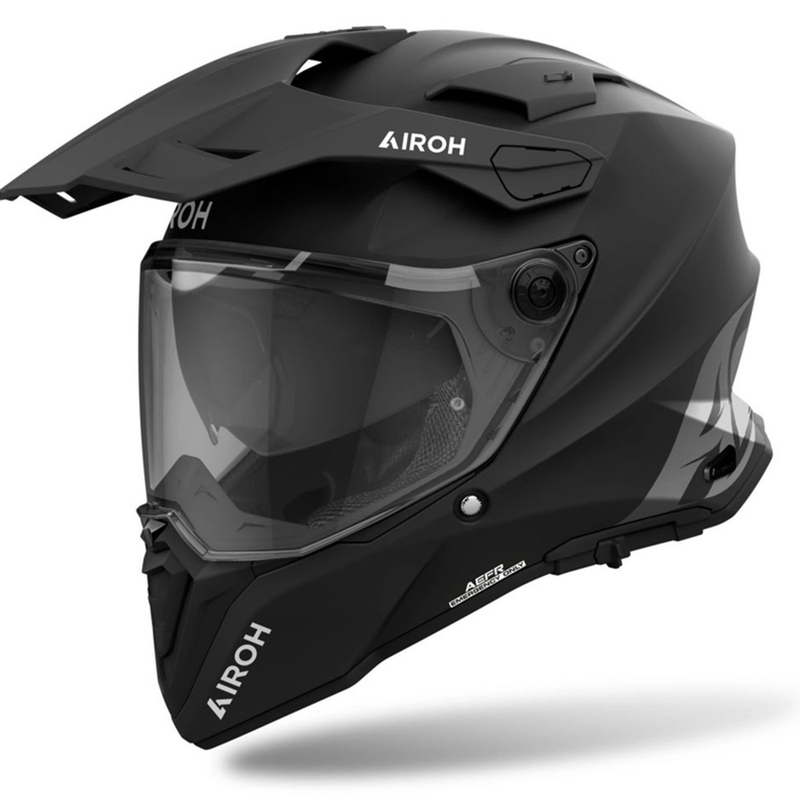 Airoh Commander 2 Color Enduro-Helm, Mattschwarz