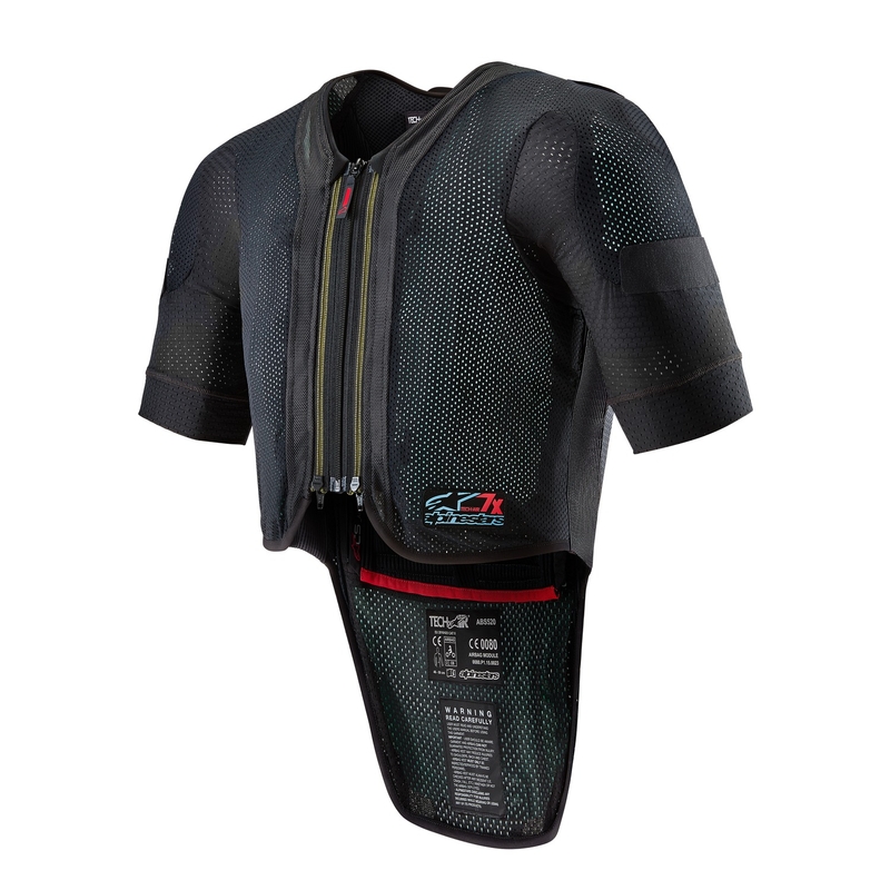 Alpinestars TECH-AIR®7X Airbag-Weste schwarz-rot - II. Klasse - II. Qualität