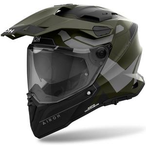 Airoh Commander 2 Reveal Enduro Helm Mattgrün