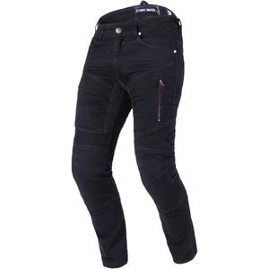 Street Racer Stretch II CE Schwarz Cropped Motorrad Jeans